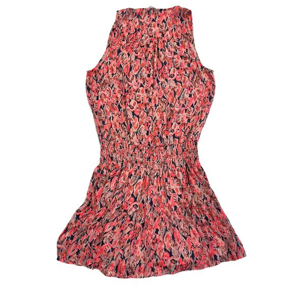 Ramy Brook Perry Dress, Size M, Tropical Floral Sleeveless Flirty Romantic Short - Picture 1 of 9